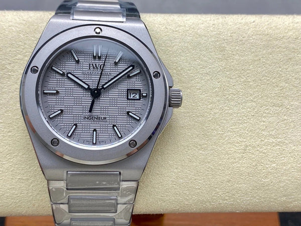 IWC Ingenieur 40mm Gray Dial Steel Case