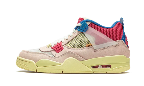 Nike Air Jordan 4 Retro Light Pink Blue Mesh Suede