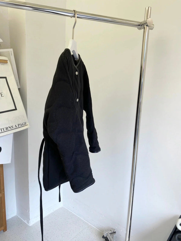 HERMES 25S REVERSIBLE SHORT COTTON COAT 129