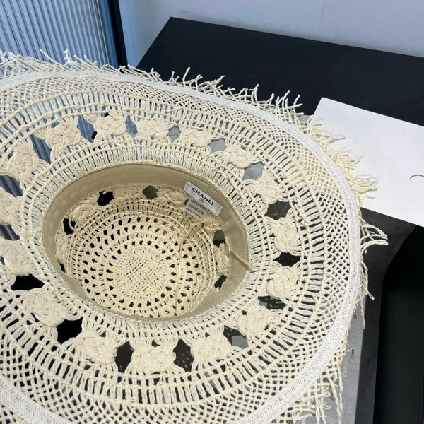 BOHEMIAN SUN HAT WHITE 673919