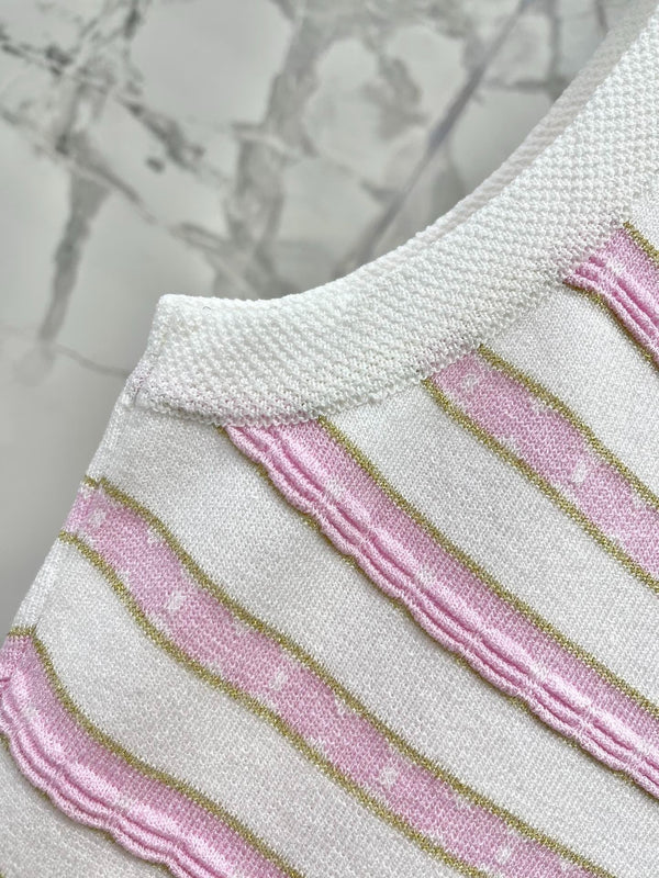 CHANEL 25S CARACO EN TRICOT MODÈLE 109