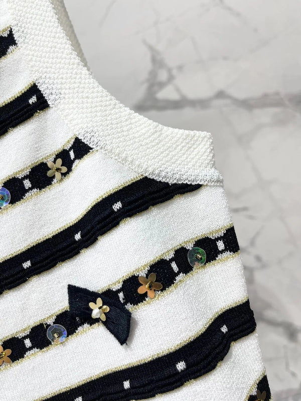 CHANEL 25S CAMISOLE EN TRICOT STYLE 108