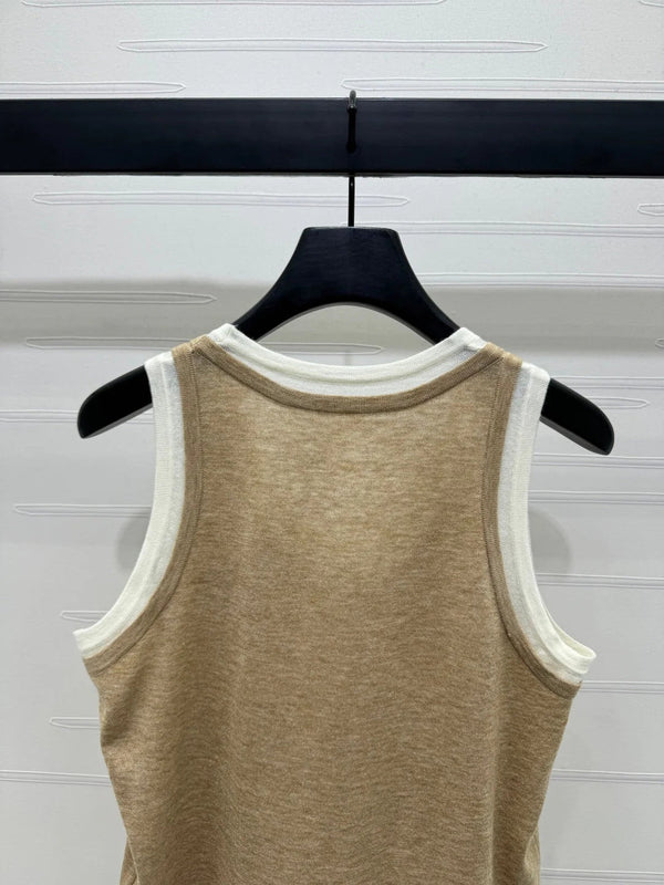MIUMIU SLEEVELESS TOP 269402
