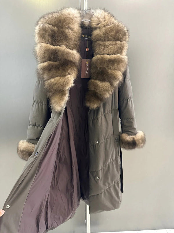 MAX MARA 25S LONG GOOSE DOWN COAT 119
