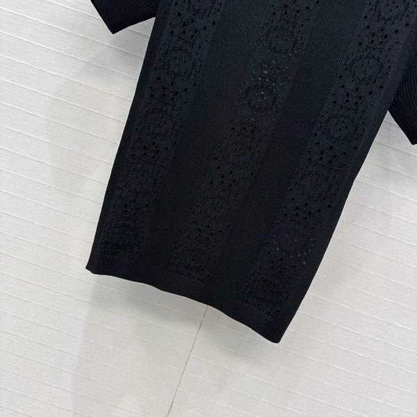 HAUT EN MAILLE CHANEL STYLE 63