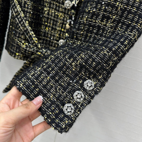 MANTEAU EN LAINE CHANEL STYLE 35