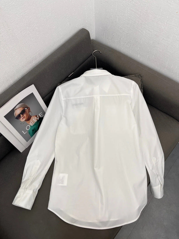 MIUMIU SHIRT AND SKIRT SET STYLE 28