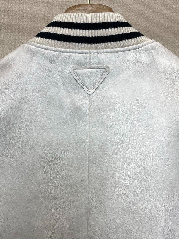 PRADA 25S LEATHER JACKET 418