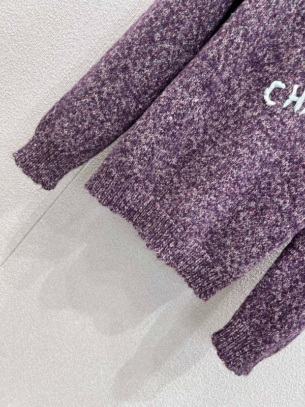 CHANEL 25S KNITTED CASHMERE SWEATER 232683