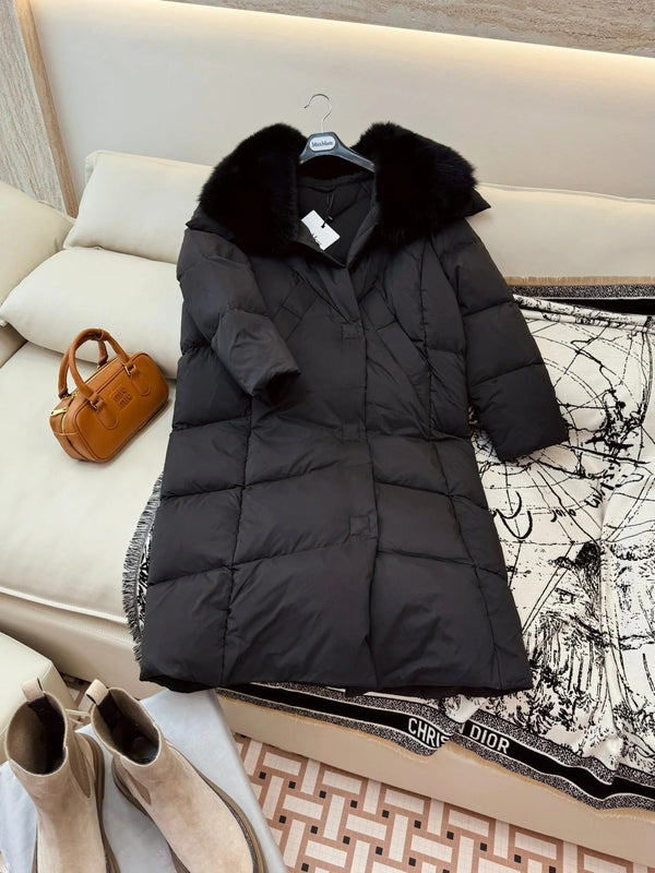 MAX MARA 25S LONG DOWN JACKET 083