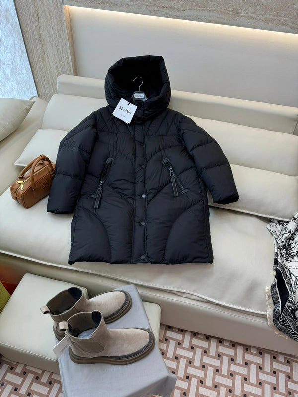 MAX MARA 25S MID-LENGTH DOWN JACKET 084