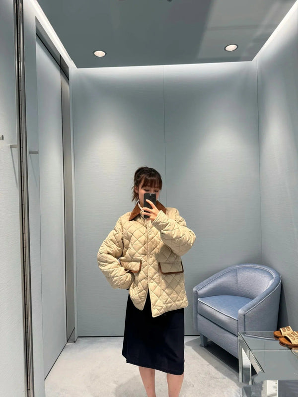 MIUMIU COTTON DOWN JACKET STYLE 45