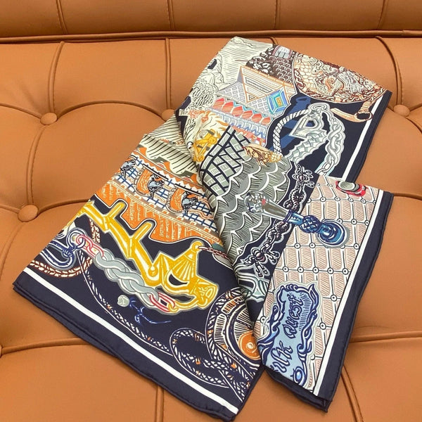 HERMES 25S SCARF 90 IN SILK 703683