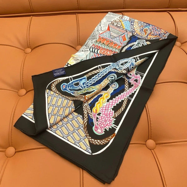HERMES 25S SCARF 90 IN SILK 703686