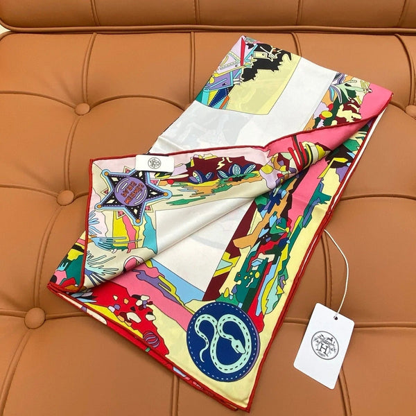 HERMES 25S SCARF 90 IN SILK 703712