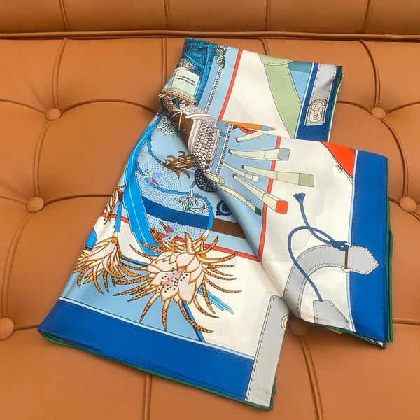 HERMES 25S SCARF 90 IN SILK 718477