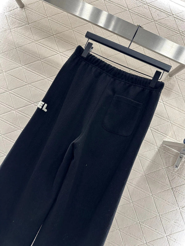 CHANEL 25S HIGH-WAISTED WIDE-LEG PANTS 304