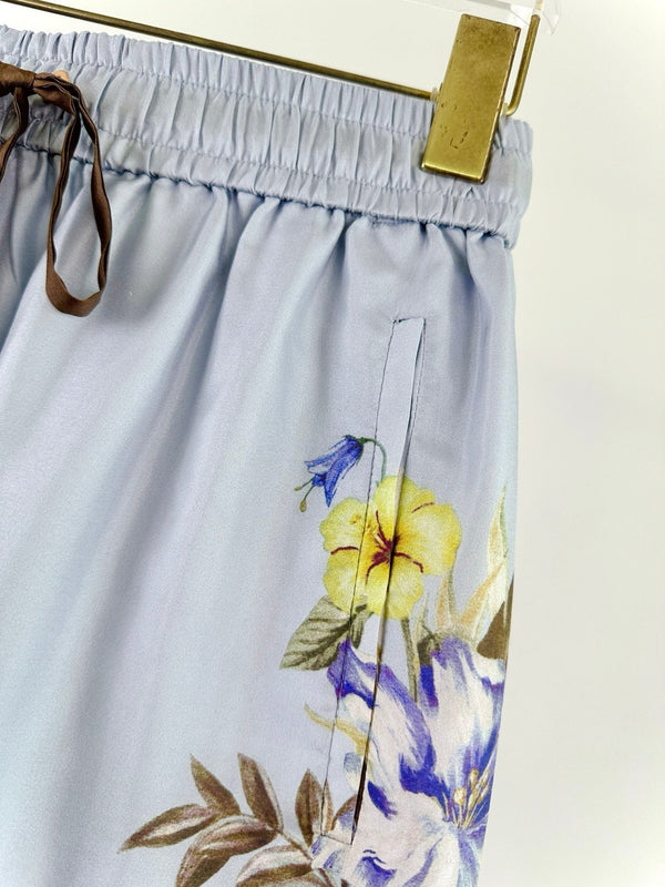 ZIMMERMANN WIDE-LEG PANTS WITH WAIST TIE 270125