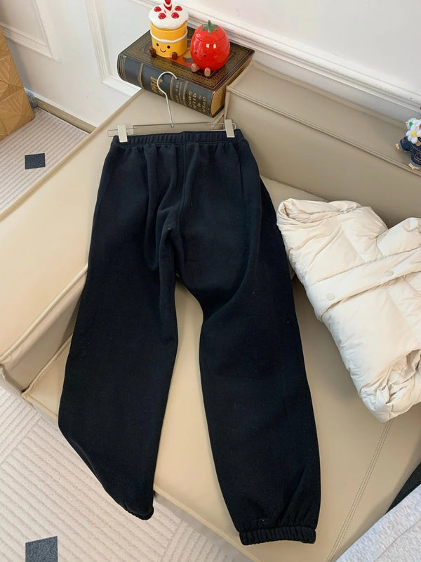 MAX MARA PANTALON DE JOGGING EN MOLLETON 25S 010