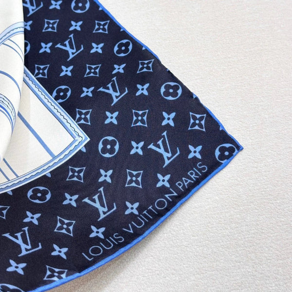 LV SCARF 90 CM IN SILK 737305
