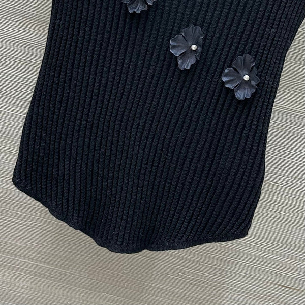 HAUT EN MAILLE CHANEL STYLE 17