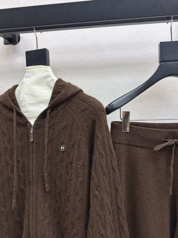 HERMES 25S OVERSIZED WOOL SUIT 025