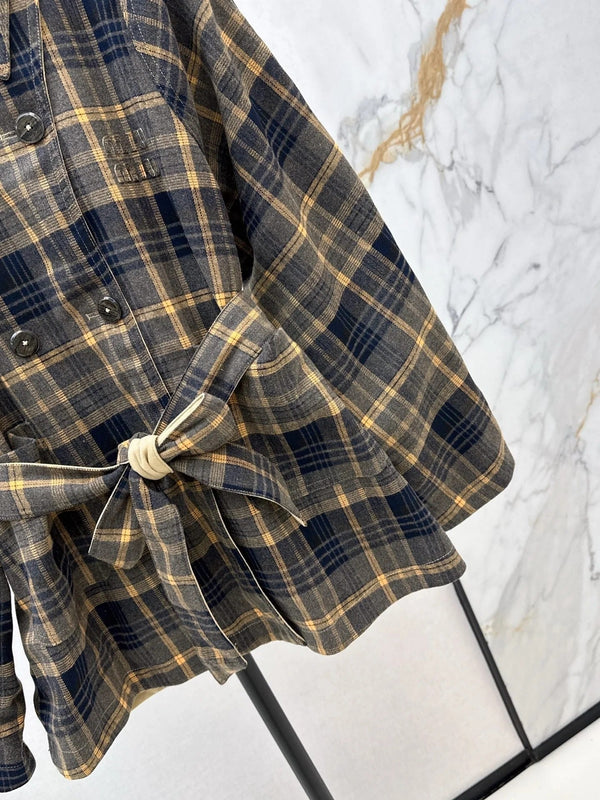 MIUMIU LONG REVERSIBLE COAT STYLE 747