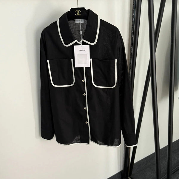 CHEMISE MANCHES LONGUES CHANEL 25S STYLE 127