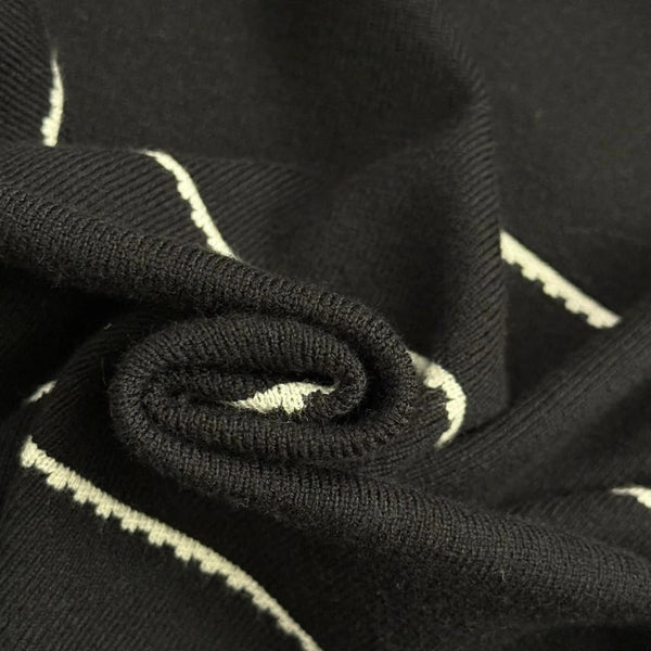 CHANEL 25S STRIPED KNIT SWEATER DRESS 335