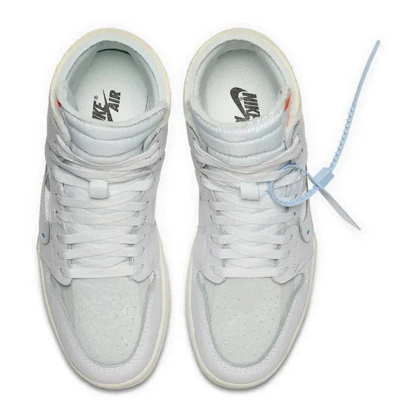 Off-White x Air Jordan 1 Retro White Beige Leather