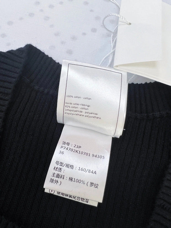 HAUT EN MAILLE CHANEL STYLE 22