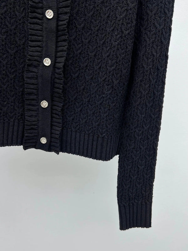ENSEMBLE MANTEAU EN TRICOT CHANEL 25S STYLE 259