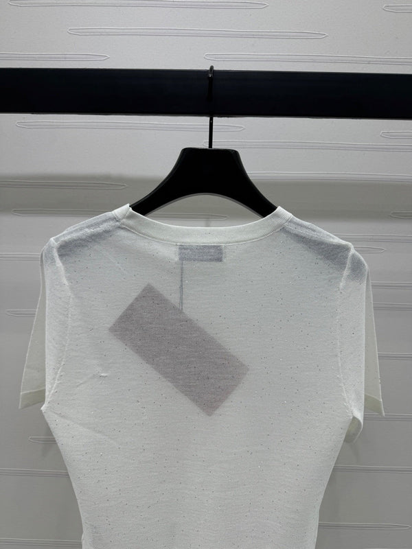 MIUMIU T-SHIRT A MANICA CORTA 269472