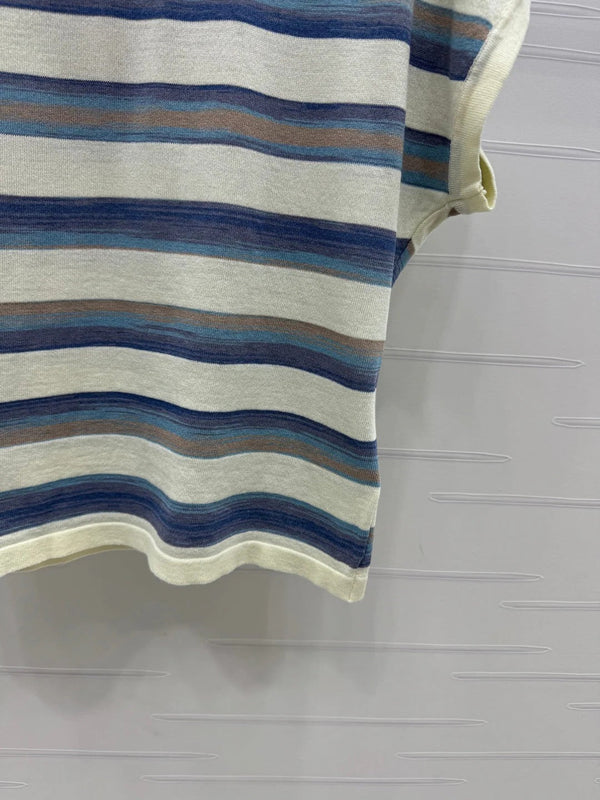 MAGLIONE IN MAGLIA CON MANICHE A VOLANTE MIU 25S 264147