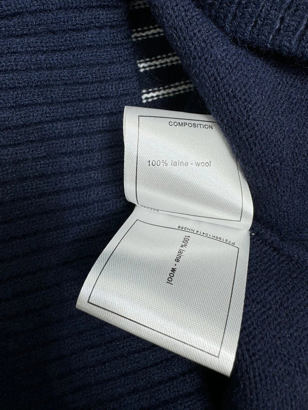 CHANEL CREW NECK LONG-SLEEVE KNIT SWEATER 274954