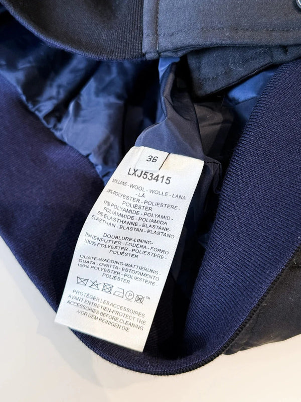 HERMES BLOUSON MATELASSÉ COL MONTANT 25S 308