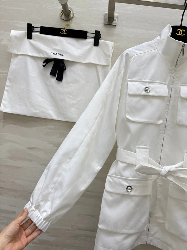 CHANEL 25S VESTE COL MONTANT STYLE 177