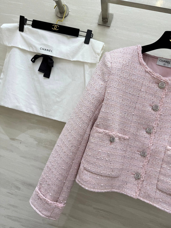 CHANEL VESTE TWEED 25S 635
