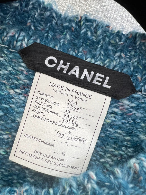 CHANEL 25S CASHMERE SWEATER 232468