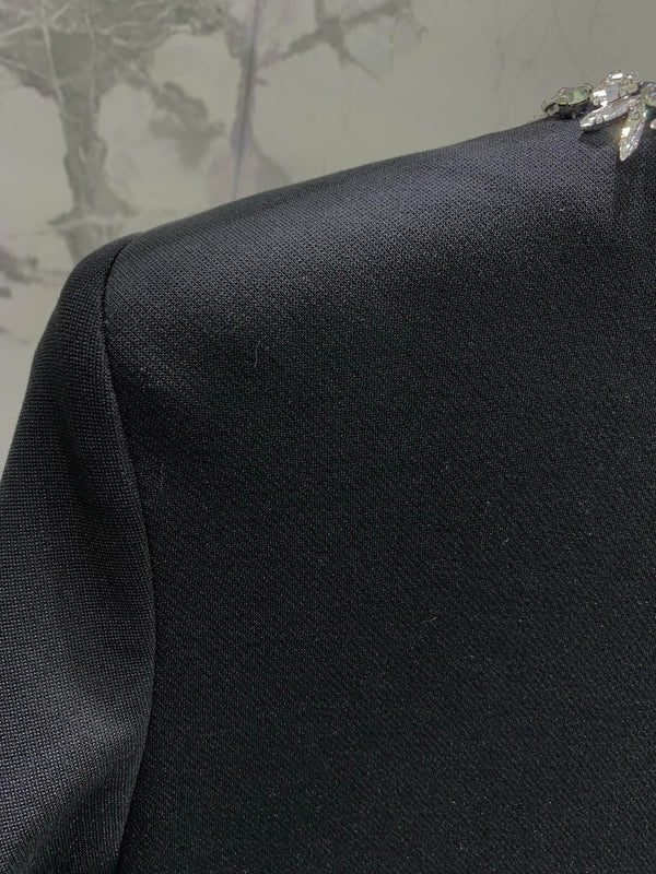 ROBE LONGUE YSL 25S ORNÉE DE DIAMANTS STYLE 186