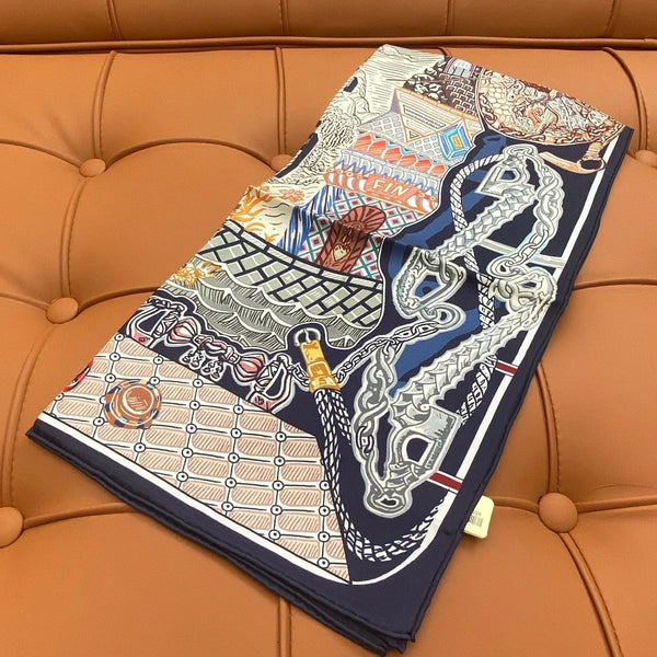 HERMES 25S SCARF 90 IN SILK 703683