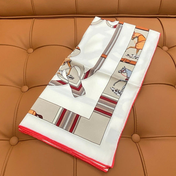 HERMES 25S SCARF 90 IN SILK 703709