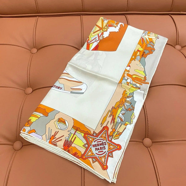 HERMES 25S SCARF 90 IN SILK 703711