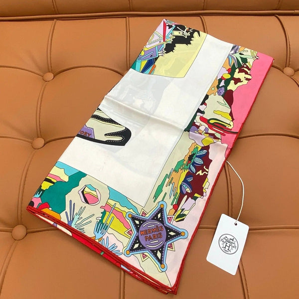 HERMES 25S SCARF 90 IN SILK 703712