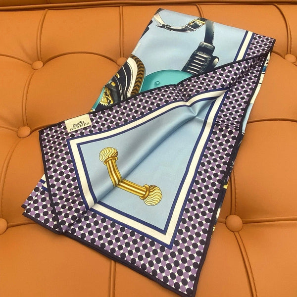 HERMES 25S SCARF 90 IN SILK 709676