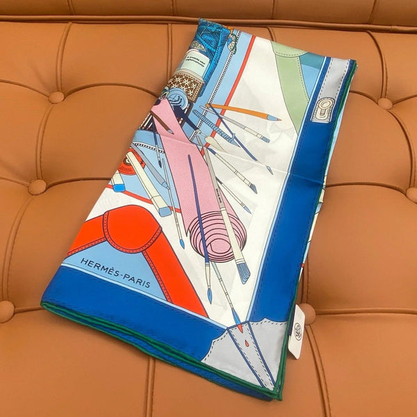 HERMES 25S SCARF 90 IN SILK 718477