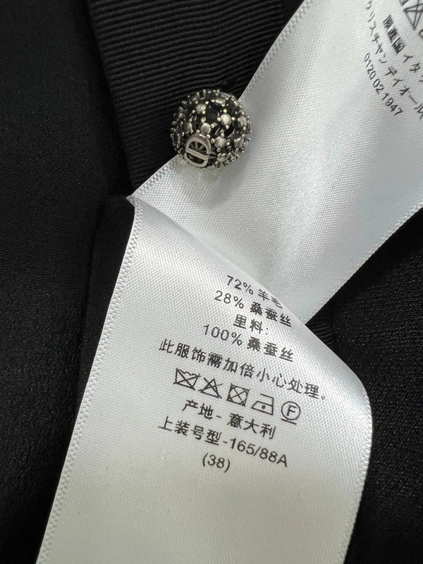 DIOR 25S SILK-BLEND KNIT JACKET STYLE 172