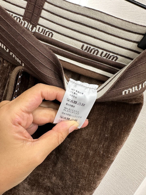 MIUMIU WIDE-LEG PANTS STYLE 119