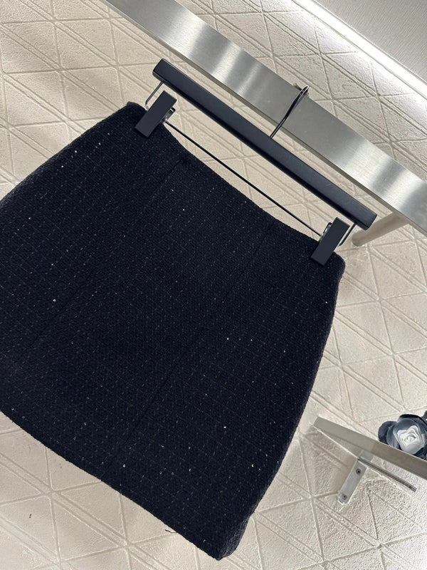 CHANEL 25S TWEED MINI SKIRT 303