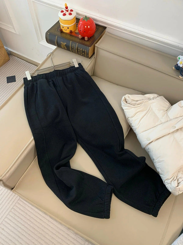 MAX MARA PANTALON DE JOGGING EN MOLLETON 25S 010